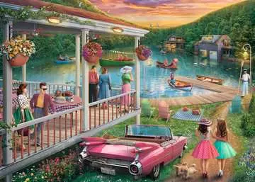 Summer at the Lake        300pLF Puslespill;Voksenpuslespill - bilde 2 - Ravensburger