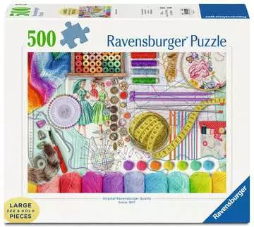 L atelier de couture      500pLF Puzzles;Puzzles pour adultes - Image 1 - Ravensburger