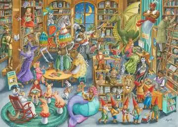 Medianoche en biblioteca Puzzles;Puzzle Adultos - imagen 2 - Ravensburger