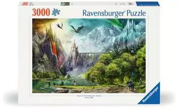 Vláda draků 3000 dílků 2D Puzzle;Puzzle pro dospělé - obrázek 1 - Ravensburger