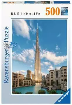 Burj Khalifa, Dubaj 500 dílků 2D Puzzle;Puzzle pro dospělé - obrázek 1 - Ravensburger