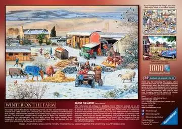 Zima na farmě 1000 dílků 2D Puzzle;Puzzle pro dospělé - obrázek 3 - Ravensburger