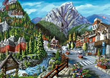Vítejte v Banffu 1000 dílků 2D Puzzle;Puzzle pro dospělé - obrázek 2 - Ravensburger