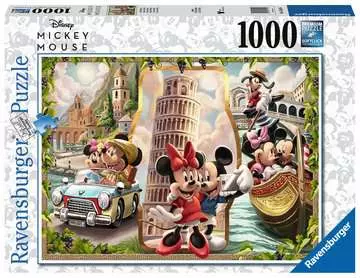 Disney: Prázdniny Mickeyho a Minnie 1000 dílků 2D Puzzle;Puzzle pro dospělé - obrázek 1 - Ravensburger