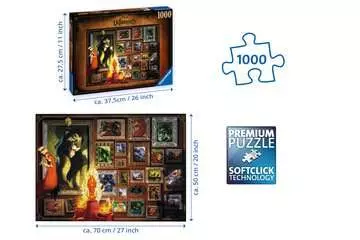 Padouchové: Scar 1000 dílků 2D Puzzle;Puzzle pro dospělé - obrázek 4 - Ravensburger