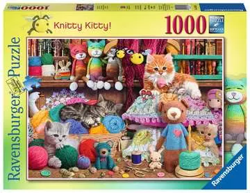 Knitty Kitty Palapelit;Aikuisten palapelit - Kuva 1 - Ravensburger