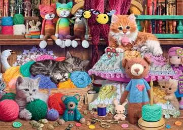 Knitty Kitty Puslespil;Puslespil for voksne - Billede 2 - Ravensburger