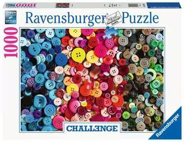 Challenge Puzzle: Knoflíky 1000 dílků 2D Puzzle;Puzzle pro dospělé - obrázek 1 - Ravensburger