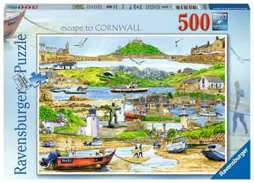 Únik do Cornwallu 500 dílků 2D Puzzle;Puzzle pro dospělé - obrázek 1 - Ravensburger