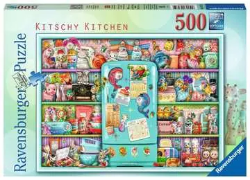 Kýčovitá kuchyně 500 dílků 2D Puzzle;Puzzle pro dospělé - obrázek 1 - Ravensburger