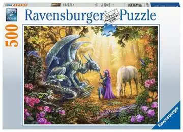 Rytíř a drak 500 dílků 2D Puzzle;Puzzle pro dospělé - obrázek 1 - Ravensburger