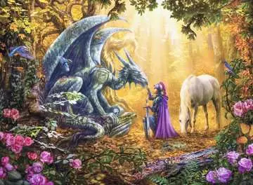 The Dragon s Spell Puslespill;Voksenpuslespill - bilde 2 - Ravensburger