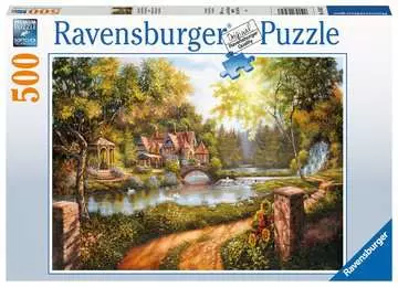 Cottage by the River Pussel;Vuxenpussel - bild 1 - Ravensburger