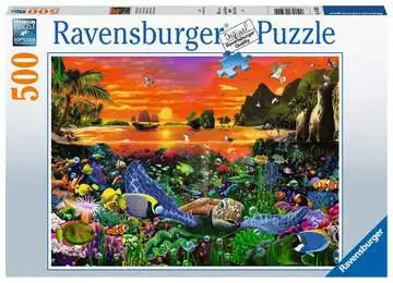 Turtle in the Reef Puslespil;Puslespil for voksne - Billede 1 - Ravensburger