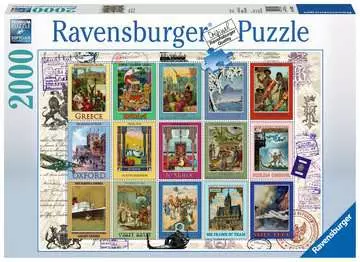 WAKACYJNE ZNACZKI 2000 EL Puzzle;Puzzle dla dorosłych - Zdjęcie 1 - Ravensburger