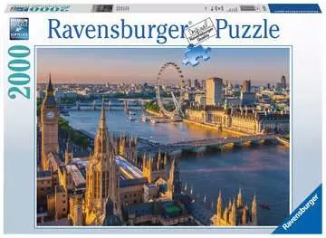 Puzzle 2D 2000 elementów:Nastrojowy Londyn Puzzle;Puzzle dla dorosłych - Zdjęcie 1 - Ravensburger