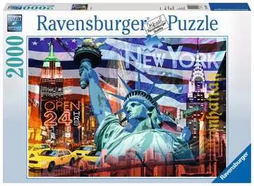 NEW YORK COLLAGE 2000 EL Puzzle;Puzzle dla dorosłych - Zdjęcie 1 - Ravensburger