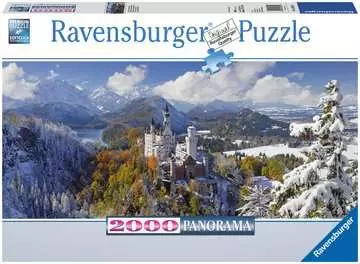 Castello di Neuschwanstein - Panorama Puzzle;Puzzle da Adulti - immagine 1 - Ravensburger