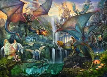 Fôret des dragons      9000p Puzzle;Puzzles adultes - Image 2 - Ravensburger