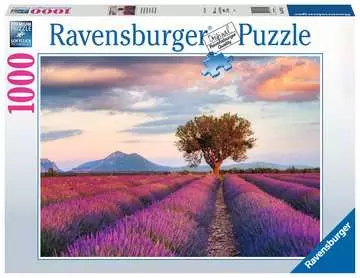 Levandulové pole 1000 dílků 2D Puzzle;Puzzle pro dospělé - obrázek 1 - Ravensburger