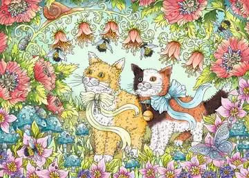 Pretty Kitties 1000p Puslespill;Voksenpuslespill - bilde 2 - Ravensburger