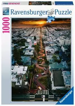 San Francisco             1000p Puslespil;Puslespil for voksne - Billede 1 - Ravensburger