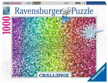 Challenge Puzzle: Glitter 1000 dílků 2D Puzzle;Puzzle pro dospělé - obrázek 1 - Ravensburger