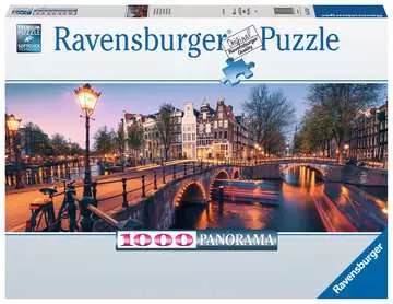 Amsterdam 1000 dílků Panorama 2D Puzzle;Puzzle pro dospělé - obrázek 1 - Ravensburger