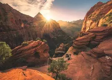 Zion Canyon USA           1000p Palapelit;Aikuisten palapelit - Kuva 2 - Ravensburger