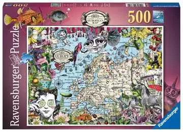 European Map, Quirky Circus Puslespil;Puslespil for voksne - Billede 1 - Ravensburger