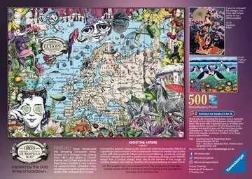 European Map, Quirky Circus Pussel;Vuxenpussel - bild 3 - Ravensburger