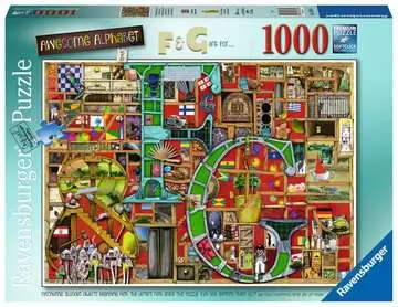 Awesome Alphabet F & G Puzzle;Puzzle da Adulti - immagine 1 - Ravensburger