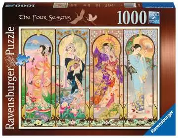 Les quatre saisons Puzzle;Puzzles adultes - Image 1 - Ravensburger