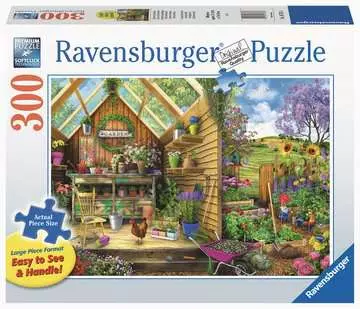Vue sur l abri de jardin Puzzle;Puzzle enfants - Image 1 - Ravensburger