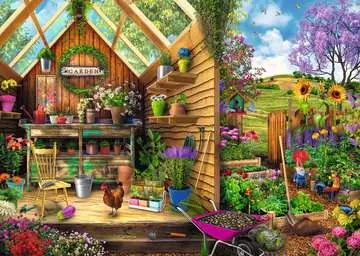 Vue sur l abri de jardin Puzzle;Puzzle enfants - Image 2 - Ravensburger