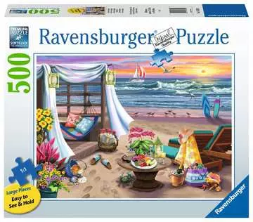 Soirée sur la plage Puzzle;Puzzle enfants - Image 1 - Ravensburger