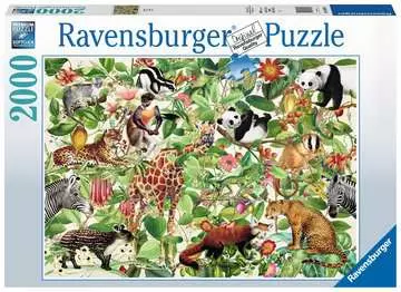 Džungle 2000 dílků 2D Puzzle;Puzzle pro dospělé - obrázek 1 - Ravensburger
