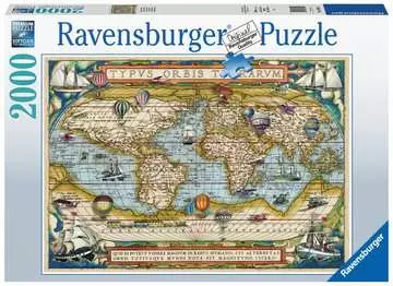 Cesta kolem světa 2000 dílků 2D Puzzle;Puzzle pro dospělé - obrázek 1 - Ravensburger
