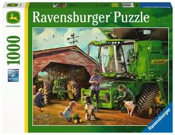 John Deere Then & Now     1000p Puzzle;Puzzles adultes - Image 1 - Ravensburger