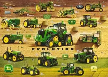 John Deere Tehdy a teď 1000 dílků 2D Puzzle;Puzzle pro dospělé - obrázek 2 - Ravensburger