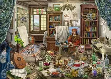 El taller del pintor (759 pz) Puzzles;Puzzle Adultos - imagen 2 - Ravensburger