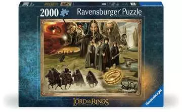 Pán prstenů: Společenstvo prstenu 2000 dílků 2D Puzzle;Puzzle pro dospělé - obrázek 1 - Ravensburger