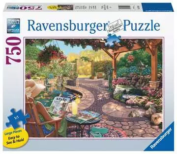 Cozy Backyard Bliss Jigsaw Puzzles;Adult Puzzles - image 1 - Ravensburger