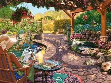 Cozy Backyard Bliss Jigsaw Puzzles;Adult Puzzles - image 2 - Ravensburger