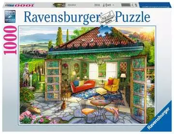 Toskánská oáza 1000 dílků 2D Puzzle;Puzzle pro dospělé - obrázek 1 - Ravensburger