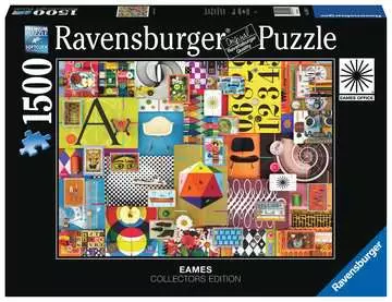 Eamesův domeček z karet 1500 dílků 2D Puzzle;Puzzle pro dospělé - obrázek 1 - Ravensburger