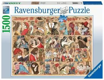 Láska v průběhu věků 1500 dílků 2D Puzzle;Puzzle pro dospělé - obrázek 1 - Ravensburger