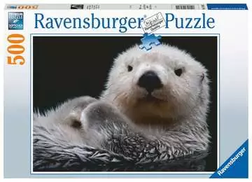 Roztomilá malá vydra 500 dílků 2D Puzzle;Puzzle pro dospělé - obrázek 1 - Ravensburger