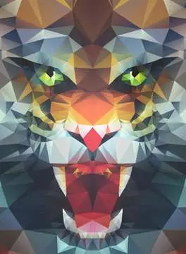 Polygonový lev 500 dílků 2D Puzzle;Puzzle pro dospělé - obrázek 2 - Ravensburger