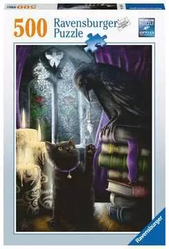 Gato negro y cuervo Puzzles;Puzzle Adultos - imagen 1 - Ravensburger